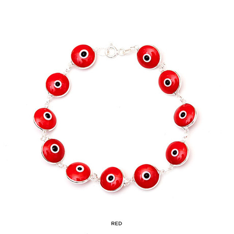 red bracelet with eye meaning